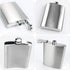 8 Oz Leakproof Stainless Steel Flask for Men, Ideal for Camping and Gifting, Includes Funnel