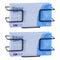 Black Medical Glove Holder with Mounting Accessories Included, 2 PACK Wall Mount Glove Box Holder for Laboratory
