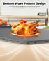 3-Level Electric Warming Mat for Food - Full Surface Fast Heating Silicone Tray with Temperature, Auto-Off, Raised Feet