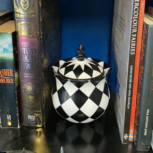 Black and White Jewelry Ring Storage Case, Decorative Boxes with Lids for Home Decor and Travel Display