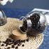 2PCS Airtight Spherical Glass Jar With Cork Lid - 17oz Candy Jar for Preserving and Storing Coffee, Spice, Beans,
