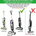 Bissell CrossWave Pet Pro 2306A Replacement Parts: 1 Pack 2460 + 1 Pack 1868 Multi-Surface Cleaner Brush Rolls