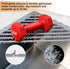 Counter Corner Sink Caddy Kitchen Sink Organizer, Silicone Wrapped Triangle Roll Up Dish Drying Rack Over Sink Drainer