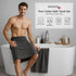 Set 6 Sets 2 2 2 650GSM REDKISS Dark Gray Towels Piece Cotton Towel with Bath Towels, Hand, Washcloths, Hotel Quality