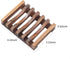 Shower,Set 2 Wooden Soap Dish for of Shower Soap Holder,Self draining Bar Soap Holder for Bathroom, Homemade Soaps