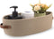 Boho Decor Storage Basket, Woven Decorative Basket for Organizing Countertop and Toilet Paper with Handle