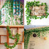 168 Feet Artificial Vines Greenery Garland, Faux Hanging Leaves Plants for Wedding Party Home Office Decorations