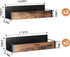 2/3/4 Pack Vetacsion Moveable Fridge Magnetic Spice Racks,Metal Black/White (Wood)