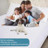 Full Size Zippered Mattress Protector, Waterproof Cover & Encasement for Box Spring, Low Profile Bed Cover
