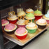 Caperci Black Foil Cupcake Muffin Liners, Standard Size Baking Cups, 150-Pack, Premium Greaseproof & Sturdy