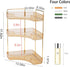 Counter Countertop 3 YCIA&DONE Corner Bathroom Organizer, Makeup Organizer for Vanity, Skincare Cosmetic Perfume Tray