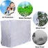 Air Conditioner Cover, Outdoor Rectangle Anti-Snow Waterproof for Home Use - Silver (Size: 37x15.7x28.7inch).