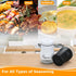 Accmor Salt and Pepper Shakers Set, 5oz Stainless Steel Seasoning Container for Home Cooking