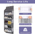 12 6 6 50lbs Closet, (1 Pack) Over the Door Shoe Rack Organizer Hanging Storage for Pairs of Shoes, Mesh Pockets + Deep
