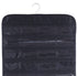Cemueo Hanging Jewelry Organizer, Double Sided 80 Pocket Jewelry Storage Bag, 2 Layer Fabric Holder for Necklace,