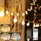 OMIKA 50FT Connectable Globe String Lights Outdoor Waterproof, 150 LED Fairy Lights