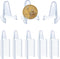 50 PCS Acrylic Display Holder, Clear Easel Stands for Coins, Capsules, Phone, Medals, Stones, Cards (Small)