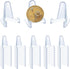 50 PCS Acrylic Display Holder, Clear Easel Stands for Coins, Capsules, Phone, Medals, Stones, Cards (Small)
