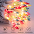 26.5 100 Count Set Easter Decorations Mini String Lights - feet Mini Light on White Wire Plug in End to End Connectable