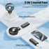 HandFan 5200mAh Portable Handheld Fan, USB Rechargeable, 180° Foldable Design for Travel and Outdoors