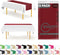 Burgundy 12 Pack Premium Disposable Plastic Table Runner 14 x 108 Inch.