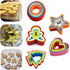 Mayata 5 Set Random Style Cookie Cutter Cake Mold for DIY Biscuit and Cake