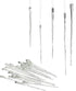 Department 56 Christmas Basics Glass Icicles Ornament Set, Clear, Various Sizes
