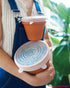 altCookingHub Silicone Stretch Lids, 6-Pack Various Sizes, BPA Free, Leakproof Reusable Lids for Containers