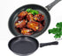 AUNMAS Nonstick Frying Pan, Mini Stainless Steel Cooking Pan, Thickened Wall, Induction Cooker Gas Stove