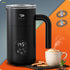 Puldoum 4 1 11.8OZ 350ML Milk Frother and Steamer in Automatic Coffee Steamer Frother, / Warm and Cold Foam Frother