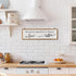 Jetec The Secret Ingredient Is Always Love and Butter Sign, Funny Wood Kitchen Decor, 15.7 x 4.7 Inch