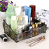 Hipiwe 3 Slots Acrylic Makeup Organizers, Cosmetic Storage Rack Holder for Dresser and Bathroom