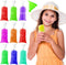 LOMIMOS 200pcs Ice Pop Bags, Plastic Disposable Popsicle Ice Lolly Candy Mold