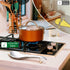 Stainless Steel Rose Gold Spoon Rest for Kitchen Counter, Cooking Utensil Rest, Ladle Holder for Stove Top, Dishwasher