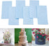 10Pcs/Set Fondant Impression Mat, Tree Bark, Brick, Stone Wall, Flower Cobblestone, Embossing Mold Tools