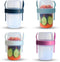 salda 4 Pack 22 oz Breakfast On the Go Cups, Take and