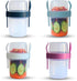 salda 4 Pack 22 oz Breakfast On the Go Cups, Take and