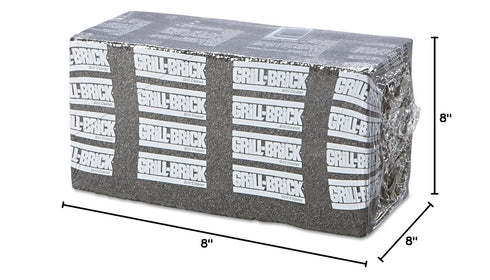 3M GB12, 12 Pack 3.5 4 8 Commerical Grill-Brick Grill Cleaner of in x in x in Grill Bricks, Heavy Duty, Cleans Away