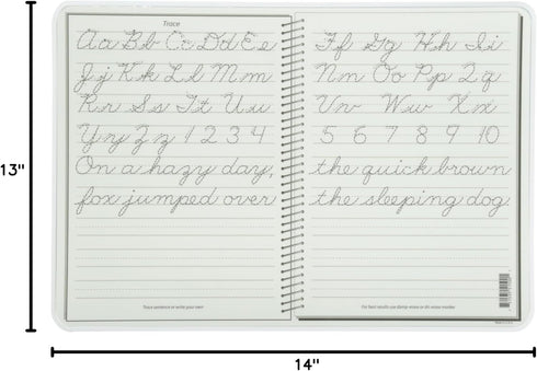 Painless Learning Cursive Writing Placemat, Large