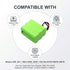 CS BATTERY GPHC152M07 GPRHC152M073 4408927 320, 321, 4200, 4205, M678, M678, 4000, 5000 Battery Compatible with Bra/ava
