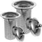 HEMOTON Tea Infusers for Loose Tea, 2Pcs Stainless Steel Strainers, Fine Mesh Steeper, Tea Basket Insert