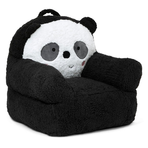 Cozee Delta Children Panda Buddy Chair, Black/White