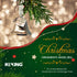 It's a Wonderful Life Inspired Christmas Angel Bell Ornament with Stainless Steel Angel Wing Charm