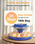 18 Chicken Egg Incubators for Hatching Eggs: Egg Incubator with Automatic Egg Turning and Humidity Control - Egg