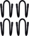 YYST Chain Link Fence Hangers - Hold Poles, Brushes, Leaf Rakes, etc. Up to 2 Pounds (4 Pack)