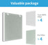 Vital 100 True HEPA Replacement Filter for Vital 100 Purifier, Four 3-in-1 HEPA Filters + Four Extra Pre-Filters