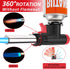 CORKAS Butane Torch Head, Professional Kitchen Cooking Torch with Adjustable Flame for Culinary & Grilling, Black (Fuel