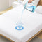 Twin Waterproof Mattress Protector - Noiseless, Breathable, Machine Washable Fitted Mattress Cover