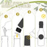 Havawish 20 3oz Pcs Homemade Mini Olive Oil Bottles Hot Sauce Glass Bottles with Leak Proof Screw Cap Funnel Clear
