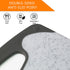 Cutting Board for Kitchen, Large-Small Marble Cutting Boards Set of 3, Non-Slip, Dishwasher Safe (Marble White).
